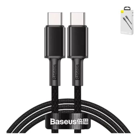 Cable 1M Baseus 100w Negro C to C-0