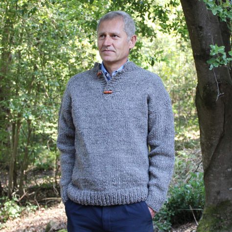 Sweater 100% Lana Hombre-4