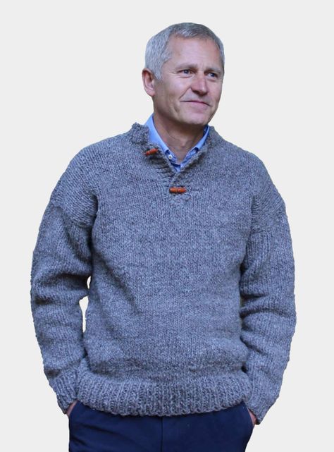 Sweater 100% Lana Hombre-0
