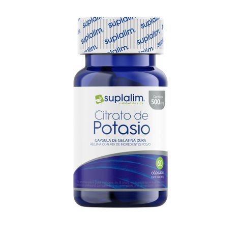 CITRATO DE POTASIO - 60 CÁPSULAS-0