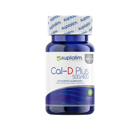 CAL-D PLUS - SALUD ÓSEA Y FORTALECIMIENTO NATURAL 30 CÁPSULAS-0