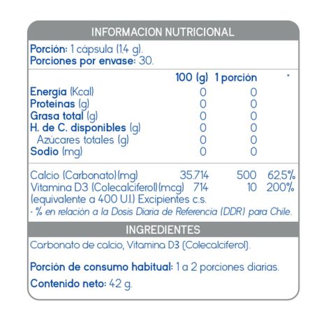CAL-D PLUS - SALUD ÓSEA Y FORTALECIMIENTO NATURAL 30 CÁPSULAS-1