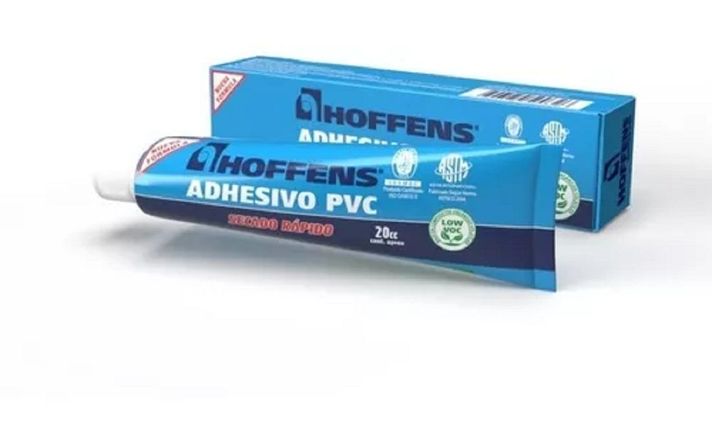 Adhesivo Para Tuberías Pvc Hoffens Secado Rapido Pomo 20cc-0