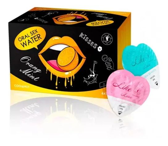 Saborizante Para Sexo Oral Hot&cold Sabor Naranja 6un-0