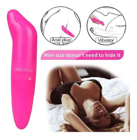Juguetesexual Consolador Vibrador Tipo Bala Delfin Waterprof-1