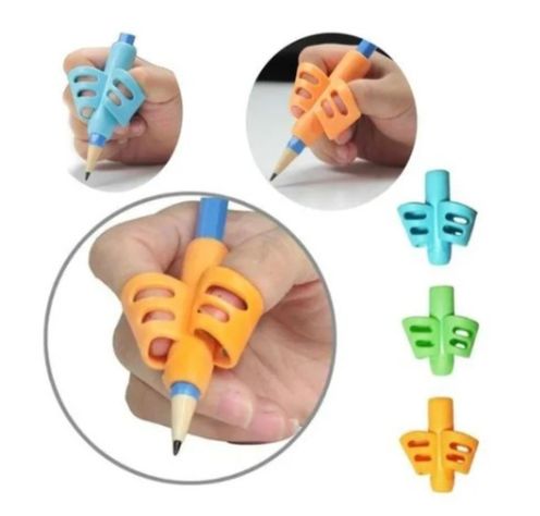 3 X Corrector De Postura Para Agarrar O Tomar Lápiz, Niños-2