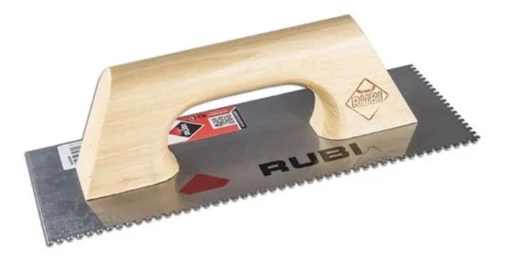 Llana Dentada Rubi 28cm Dtes 3x3mm M/madera Uso Profesional-1