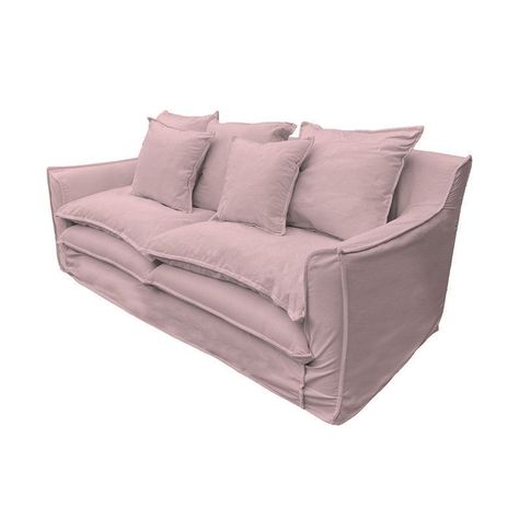 Sofá Puangue Chenille Palo Rosa 3C-2
