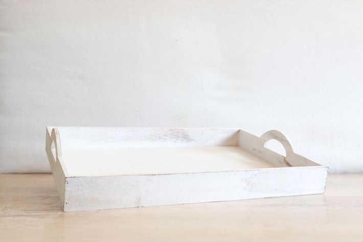Bandeja White Wood 23x17cm-3