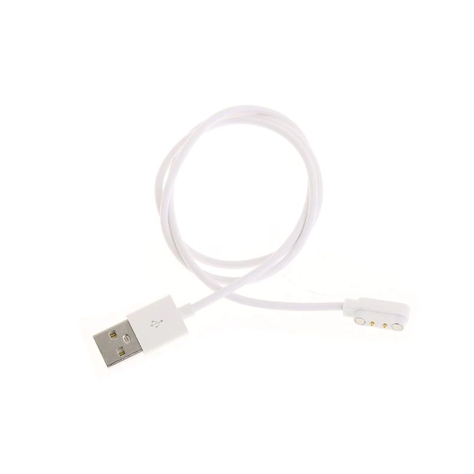 Cable Cargador Universal Para Smartwatch 2 Pines 2.84mm-0