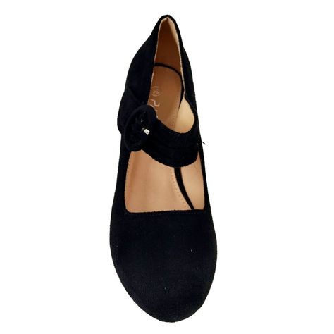 Zapato Formales de Mujer Negro-1