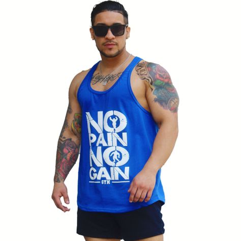 Polera Musculosa Tirante Nopain Nogain-0