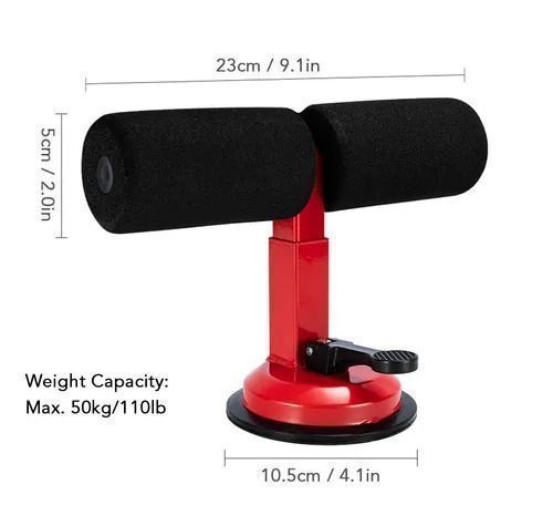Barra de Succion Ajustable - Sit Up Portatil con Ventosa-3
