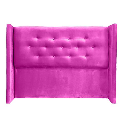 Respaldo Argos 1.5 Plazas Felpa Rosado-0