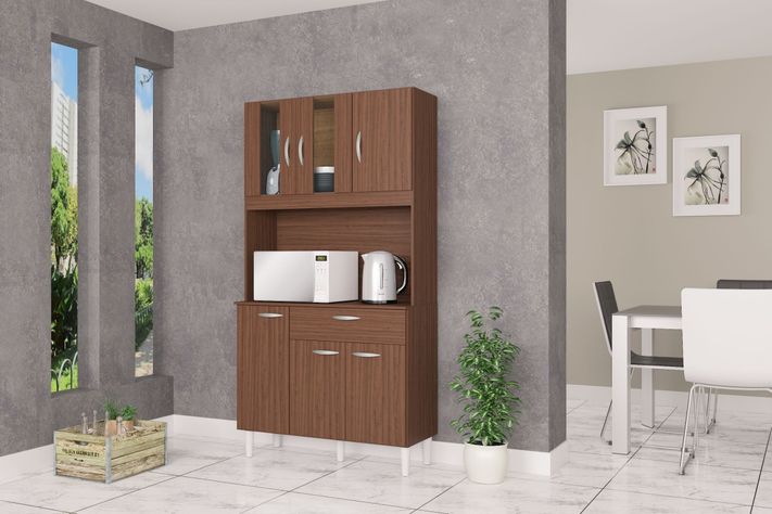 Mueble de cocina Magda 6 puertas capuchino-2