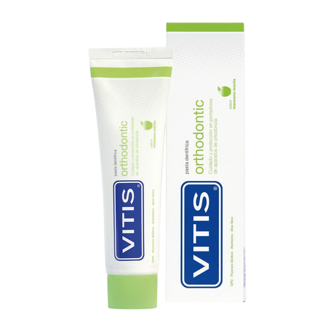 Vitis Pasta Dental Orthodontic Manzana Menta 100 mL-0