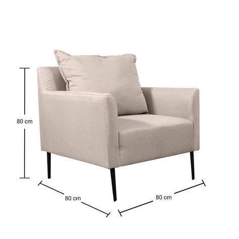 Sitial Ancoa Chenille Hueso-3