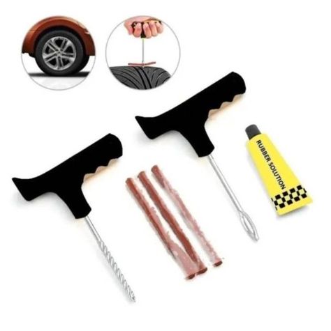 Kit Reparacion Pinchazos Neumaticos De Emergencia Auto Motos-2