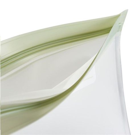 BOLSAS SNACK VERDE REUTILIZABLES 23X21CM 2PCS-1