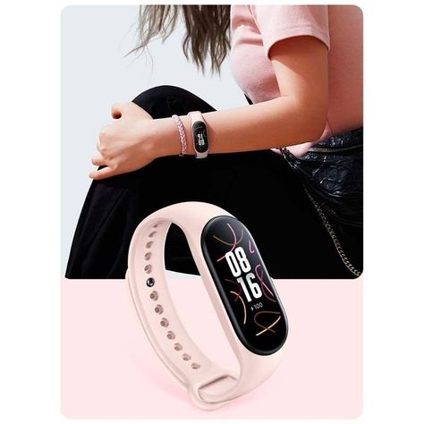 Xiaomi Correa para Smart Band 7 Silicona Rosa-3