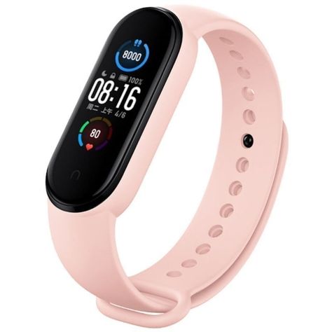 Xiaomi Correa para Smart Band 7 Silicona Rosa-0