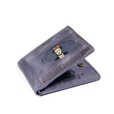 Billetera  Coco 992.1 Frida Khalo Azul Gino Rodinis -3