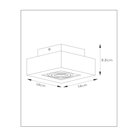 Lámpara de Techo Direccional Xirax Negro 1xGU10-3