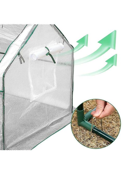 Invernadero armable pequeño de suelo 90 cms-5