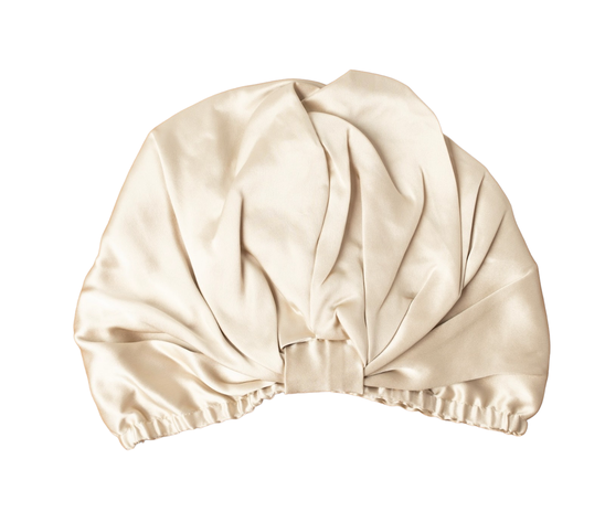 Turbante 100% De Seda Caramelo-0