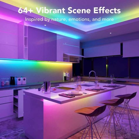 Luces LED RGBIC 5mts Wifi con Protector-4