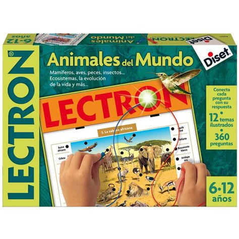 Juego didactico Lectron animales del mundo-0
