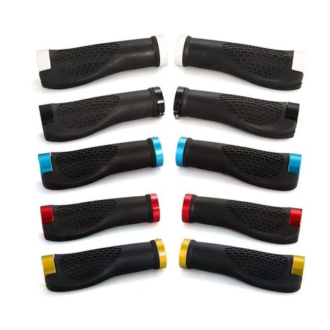 Puños Ergonómicos para Bicicleta Blanco-1
