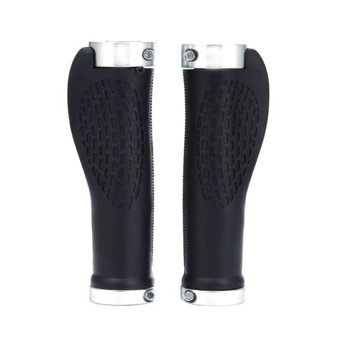 Puños Ergonómicos para Bicicleta Blanco-0