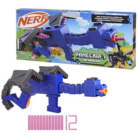Lanzador Nerf Minecraft Ender Dragon-2