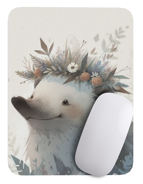 Mouse Pad Erizo Arte de animales - 17cm X 21cm D21-1