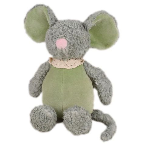 Peluche organico ratoncito 30 cm-0