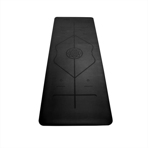 Mat de Yoga Premium PU Natural Rubber 5 mm Negro-1