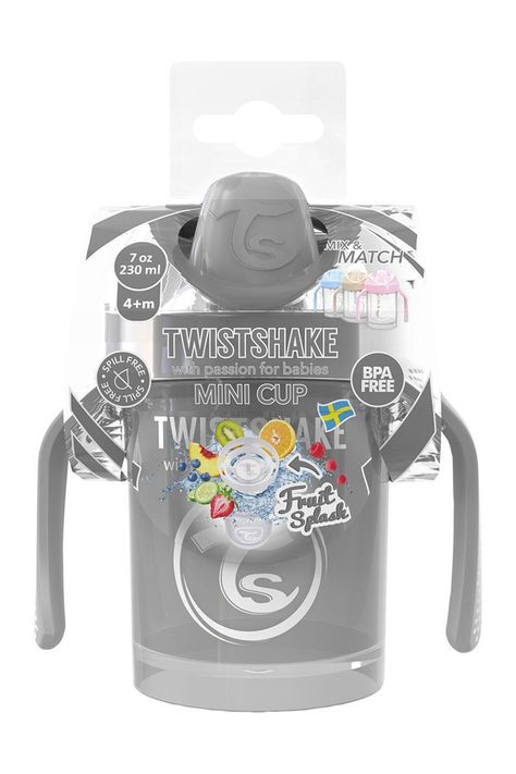Vaso Twistshake Mini Cup 230ml 4+m gris-2