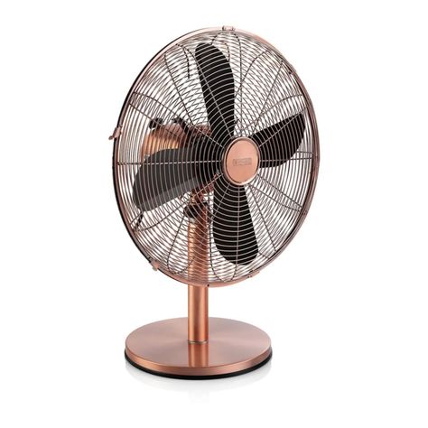 Ventilador De Mesa 3 Velocidades 35W Cobre TH-12CM-4