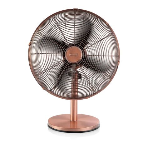 Ventilador De Mesa 3 Velocidades 35W Cobre TH-12CM-1