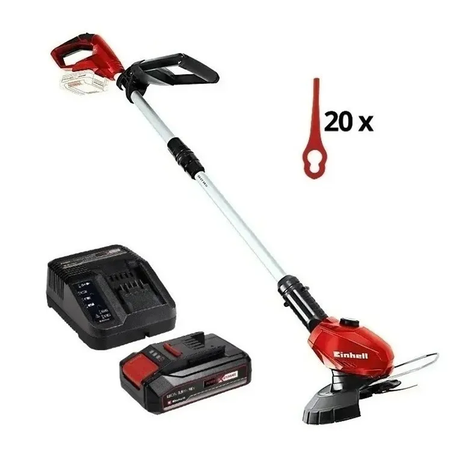 Orilladora Inalambrica 18v Bat 2.5Ah+ Carg Einhell-1