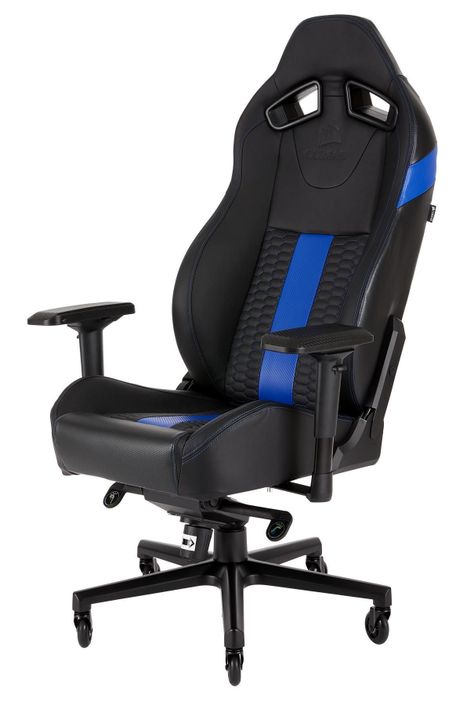 SILLA GAMER PRO CORSAIR T2 ROAD WARRIOR AZUL NEGRO-0