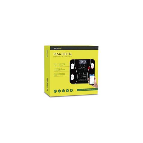 Pesa Digital Bluetooth Smartphone Medición Imc 180kg - PuntoStore-1