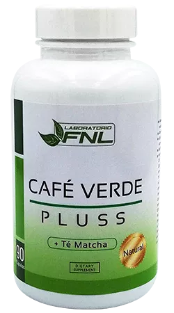 Cafe Verde Pluss + Te Matcha. (Quema grasa) - FNL  - 90 Capsulas -0