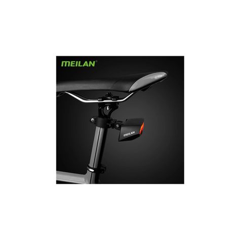 Led Bicicleta Trasero Meilan X5 Con Laser Y Señalizador - Ps-3