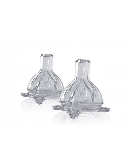 Set de 2 Tetinas SenseFlo™ (Flujo Medio)-0