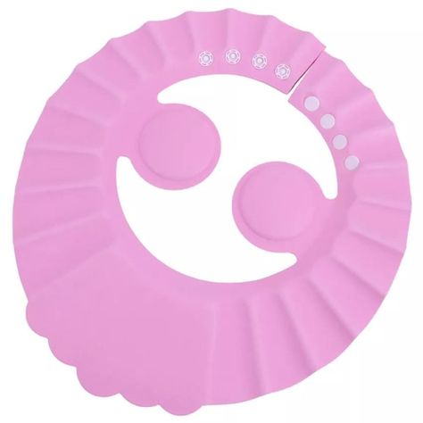 Gorro Para Protección De Baño Bebé Color Rosado-0