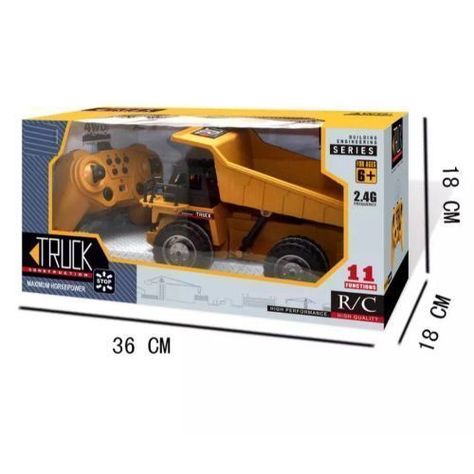 CAMION TOLVA DE JUGUETE 120 CON CONTROL REMOTO-3
