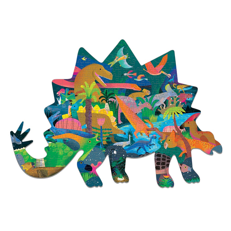 PUZZLE 300PCS CON FORMA, DINOSAURIOS-0