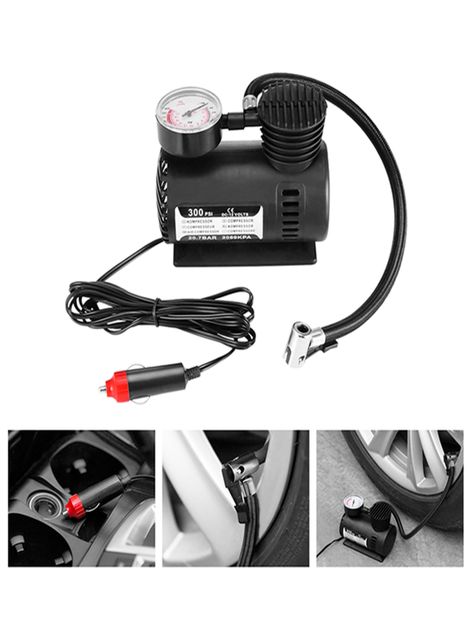 inversor voltaje auto + compresor de aire -2